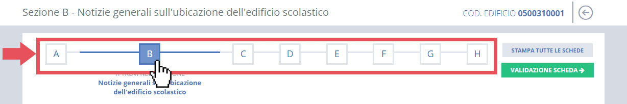 immagine menu sezione B scheda edificio